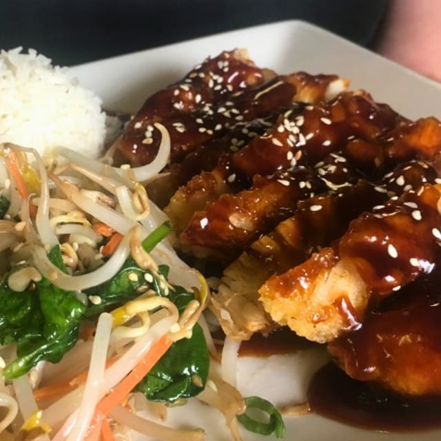 Sesame Chicken.