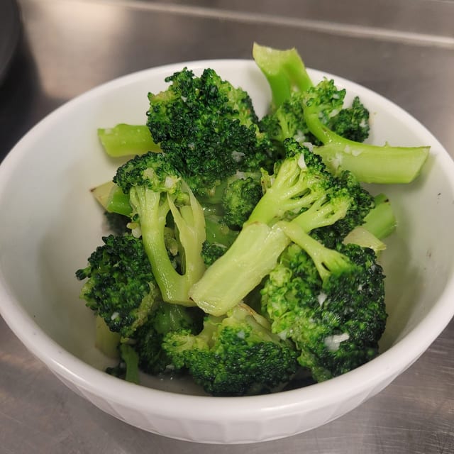 Wok-Tossed Broccoli.