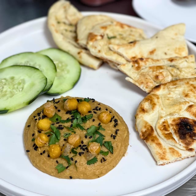 Black Garlic Hummus.