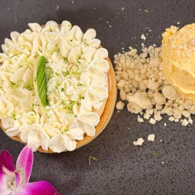 Key Lime Tartlet.