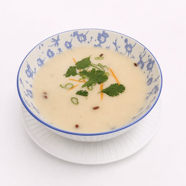 Thai Chicken and Rice Soup.