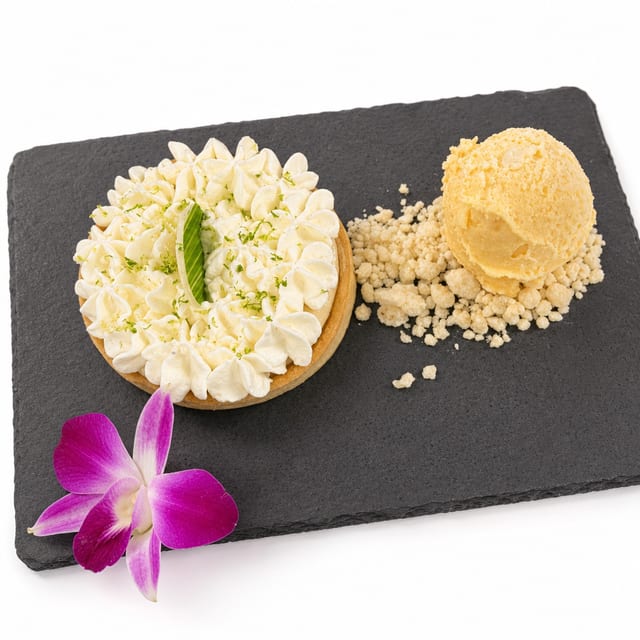 Key Lime Tartlet.