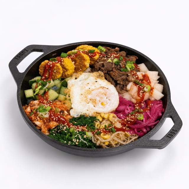 Bibimbap (Korea).